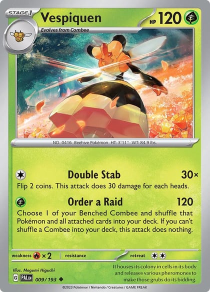 Vespiquen, SV02: Paldea Evolved 009/193