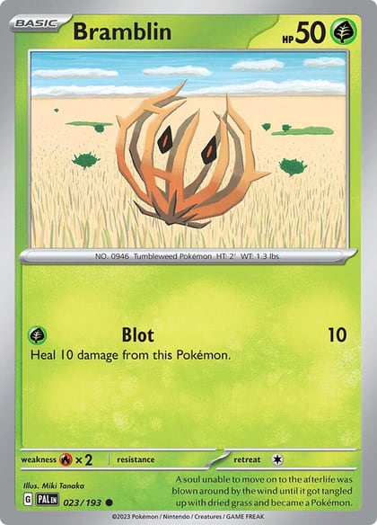 Bramblin - 023/193, SV02: Paldea Evolved 023/193