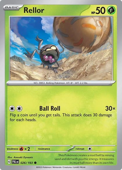 Rellor - 026/193, SV02: Paldea Evolved 026/193