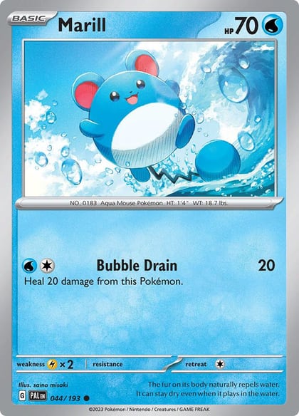 Marill - 044/193, SV02: Paldea Evolved 044/193