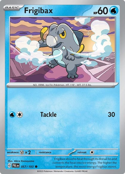 Frigibax - 057/193, SV02: Paldea Evolved 057/193