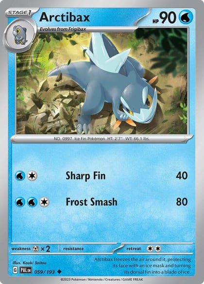 Arctibax - 059/193, SV02: Paldea Evolved 059/193