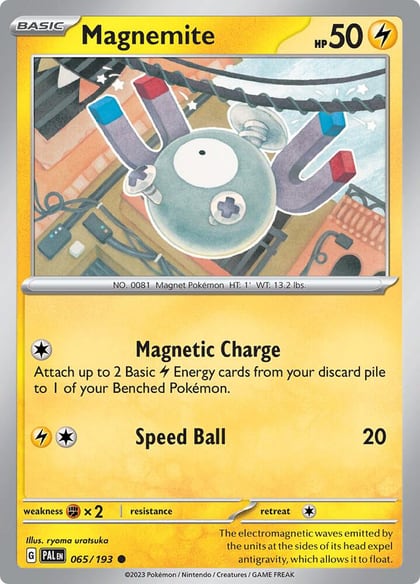 Magnemite, SV02: Paldea Evolved 065/193