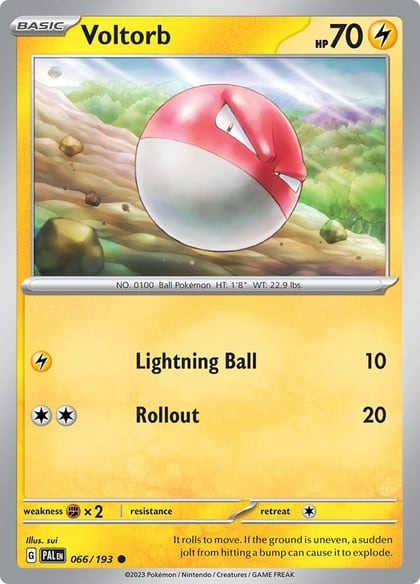 Voltorb, SV02: Paldea Evolved 066/193
