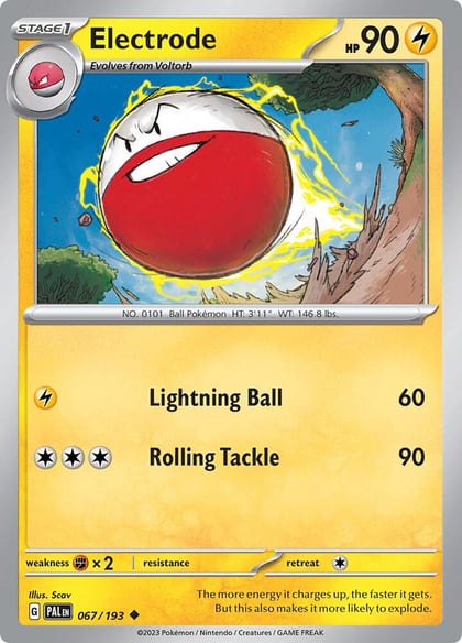 Electrode, SV02: Paldea Evolved 067/193