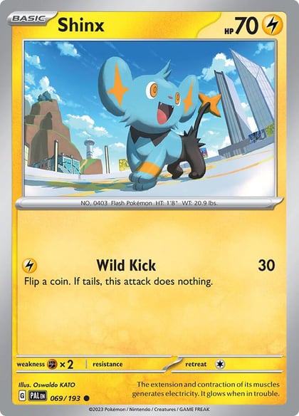 Shinx - 069/193, SV02: Paldea Evolved 069/193