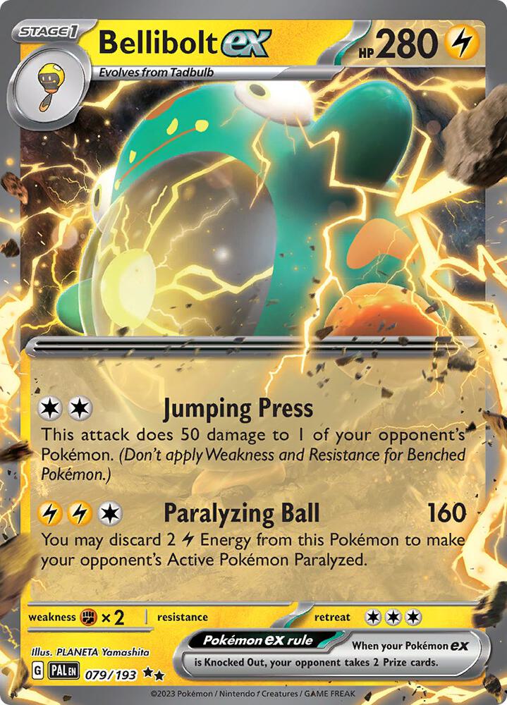 Bellibolt ex - 079/193, SV02: Paldea Evolved 079/193