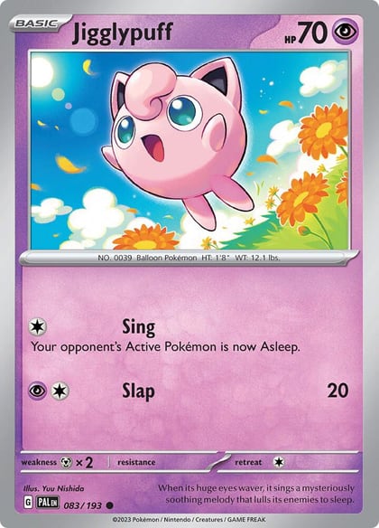 Jigglypuff, SV02: Paldea Evolved 083/193