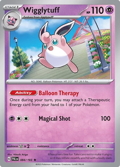 Wigglytuff, SV02: Paldea Evolved 084/193