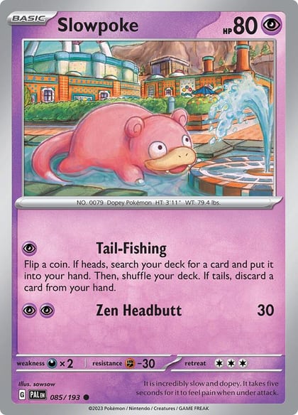 Slowpoke, SV02: Paldea Evolved 085/193