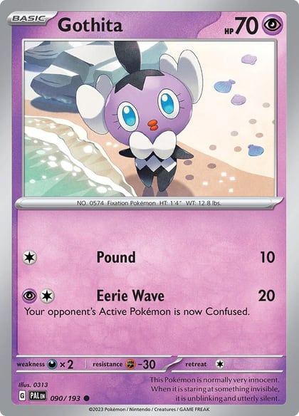 Gothita, SV02: Paldea Evolved 090/193