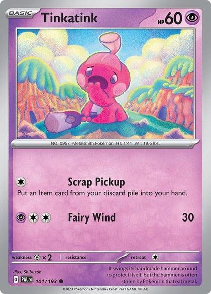 Tinkatink - 101/193, SV02: Paldea Evolved 101/193