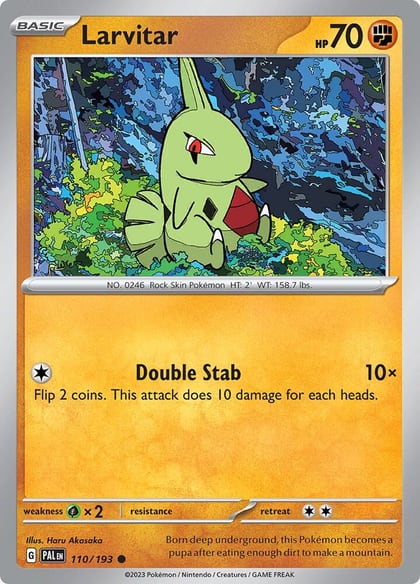 Larvitar, SV02: Paldea Evolved 110/193