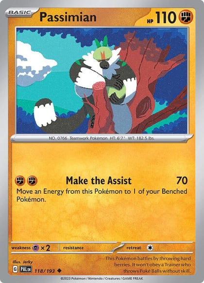 Passimian, SV02: Paldea Evolved 118/193