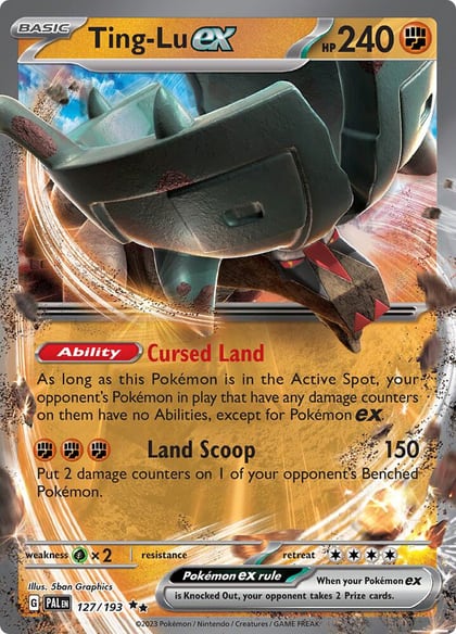 Ting-Lu ex, SV02: Paldea Evolved 127/193