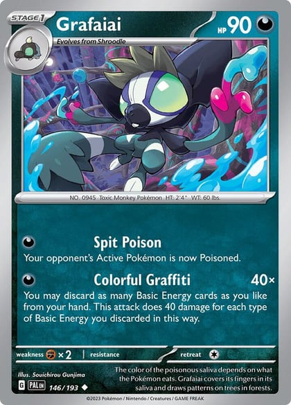 Grafaiai, SV02: Paldea Evolved 146/193