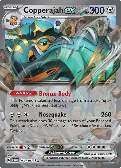 Copperajah ex, SV02: Paldea Evolved 150/193