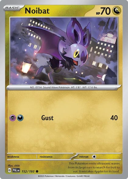 Noibat, SV02: Paldea Evolved 152/193