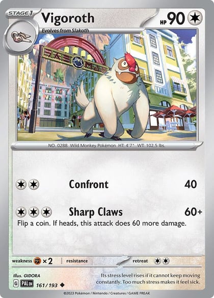 Vigoroth, SV02: Paldea Evolved 161/193