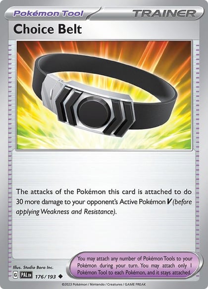Choice Belt, SV02: Paldea Evolved 176/193