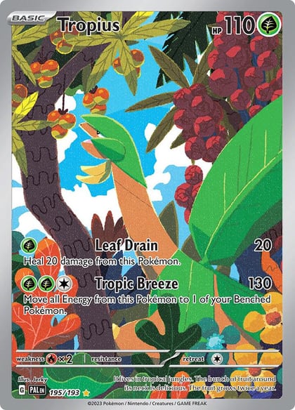 Tropius - 195/193, SV02: Paldea Evolved 195/193