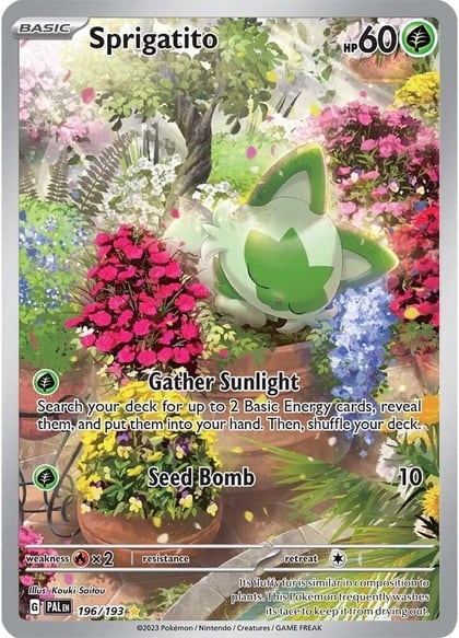 Sprigatito - 196/193, SV02: Paldea Evolved 196/193