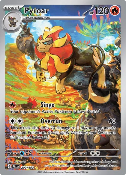 Pyroar - 200/193, SV02: Paldea Evolved 200/193