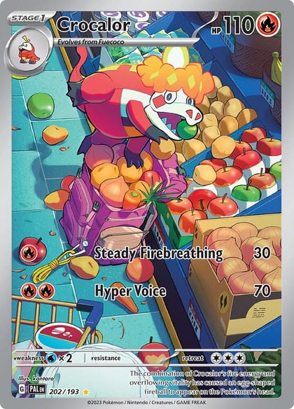 Crocalor - 202/193, SV02: Paldea Evolved 202/193