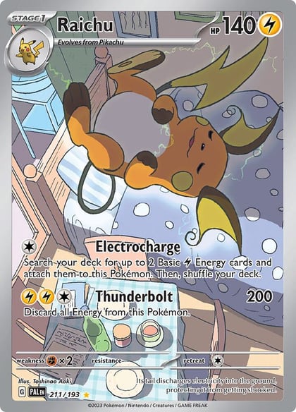 Raichu - 211/193, SV02: Paldea Evolved 211/193
