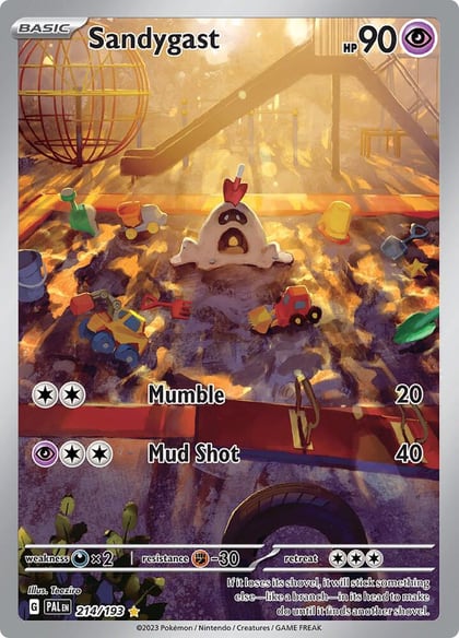 Sandygast - 214/193, SV02: Paldea Evolved 214/193