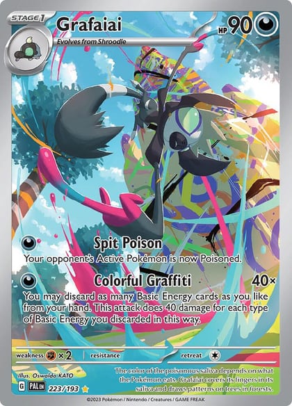 Grafaiai - 223/193, SV02: Paldea Evolved 223/193