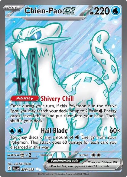 Chien-Pao ex - 236/193, SV02: Paldea Evolved 236/193