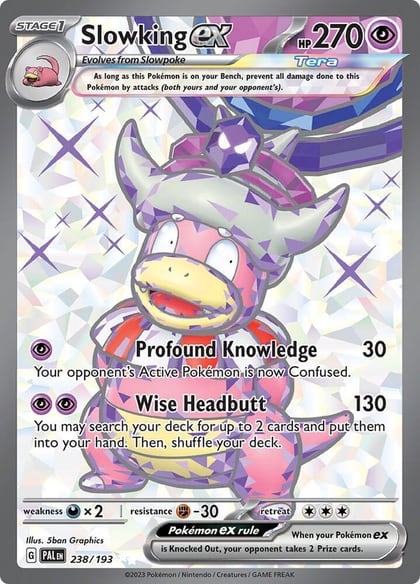 Slowking ex - 238/193, SV02: Paldea Evolved 238/193