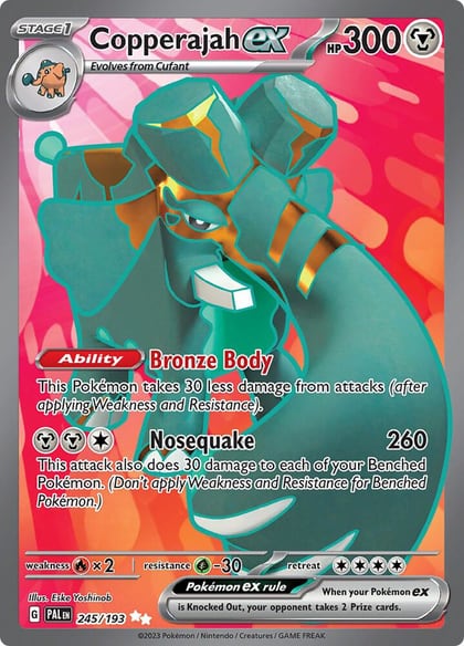 Copperajah ex - 245/193, SV02: Paldea Evolved 245/193