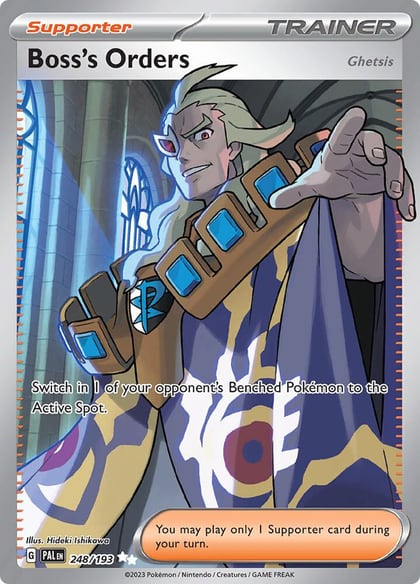 Boss's Orders - 248/193, SV02: Paldea Evolved 248/193