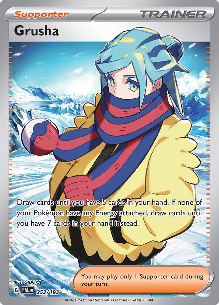 Grusha - 253/193, SV02: Paldea Evolved 253/193
