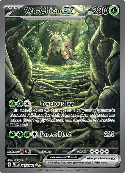 Wo-Chien ex - 257/193, SV02: Paldea Evolved 257/193