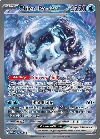 Chien-Pao ex - 261/193, SV02: Paldea Evolved 261/193