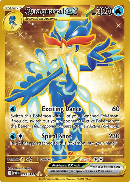 Quaquaval ex - 273/193, SV02: Paldea Evolved 273/193