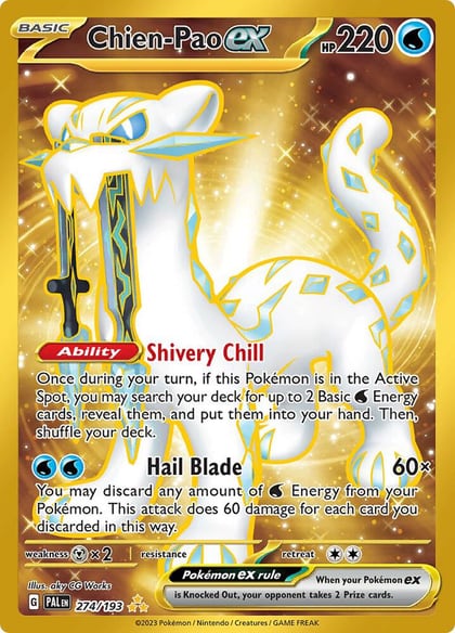 Chien-Pao ex - 274/193, SV02: Paldea Evolved 274/193
