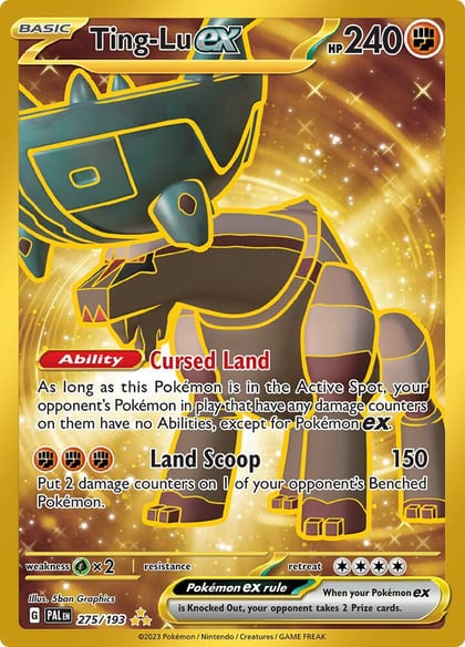 Ting-Lu ex - 275/193, SV02: Paldea Evolved 275/193
