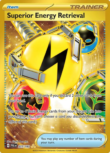 Superior Energy Retrieval - 277/193, SV02: Paldea Evolved 277/193