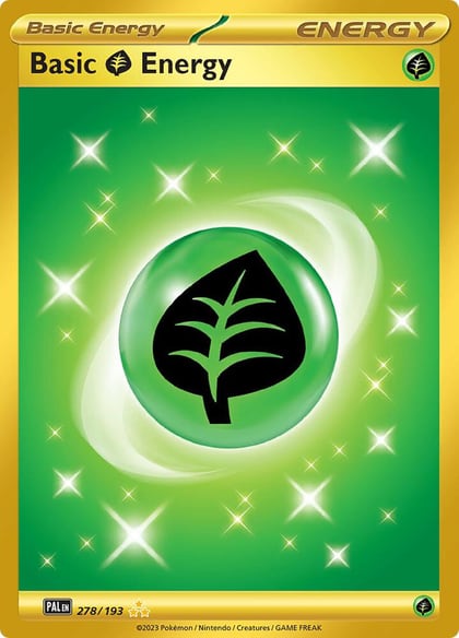 Basic Grass Energy - 278/193, SV02: Paldea Evolved 278/193