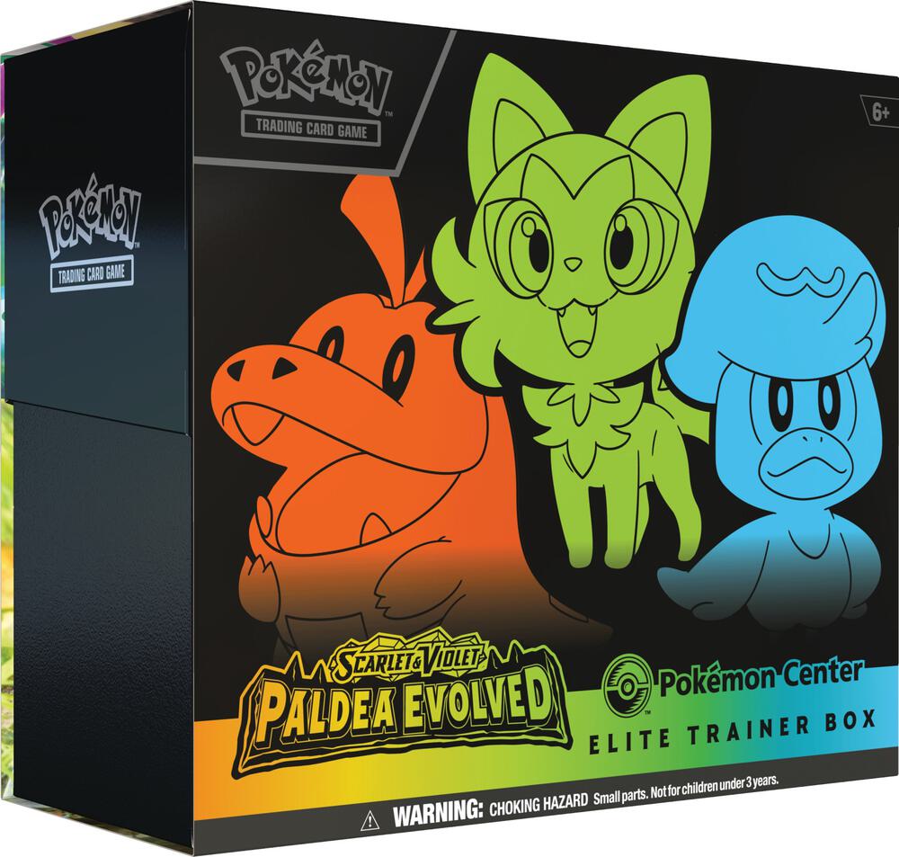 Paldea Evolved Pokemon Center Elite Trainer Box (Exclusive), SV02: Paldea Evolved P493973