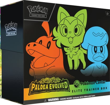 Paldea Evolved Pokemon Center Elite Trainer Box (Exclusive), SV02: Paldea Evolved P493973