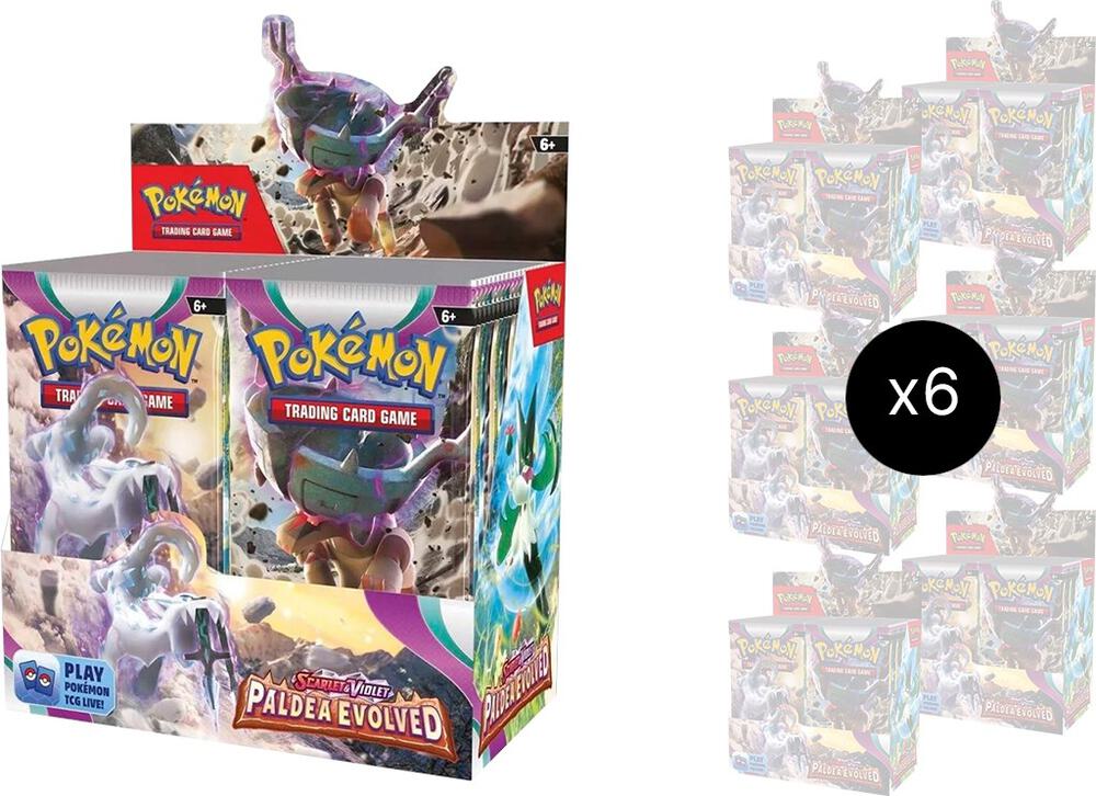 Paldea Evolved Booster Box Case, SV02: Paldea Evolved P496905