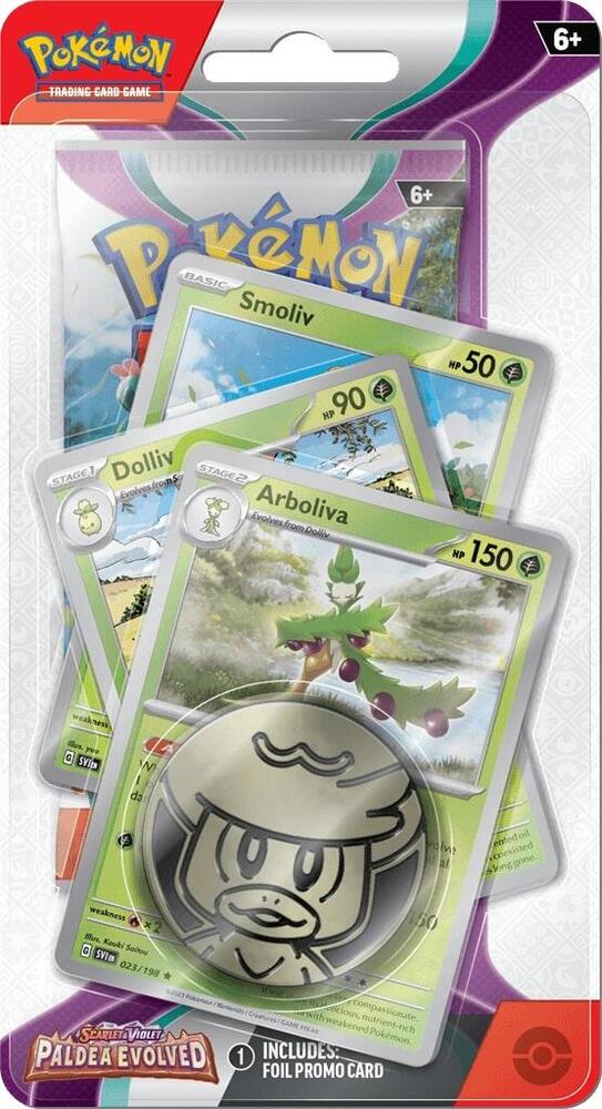 Paldea Evolved Premium Checklane Blister [Arboliva], SV02: Paldea Evolved P622968
