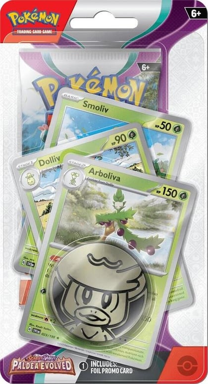 Paldea Evolved Premium Checklane Blister [Arboliva], SV02: Paldea Evolved P622968