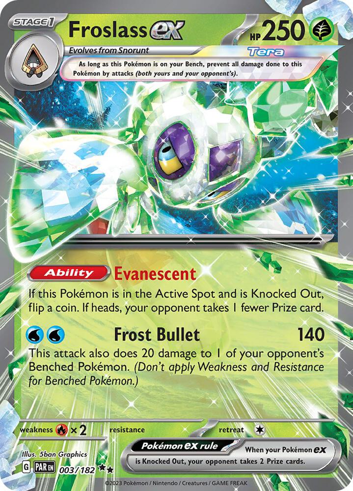 Froslass ex - 003/182, SV04: Paradox Rift 003/182