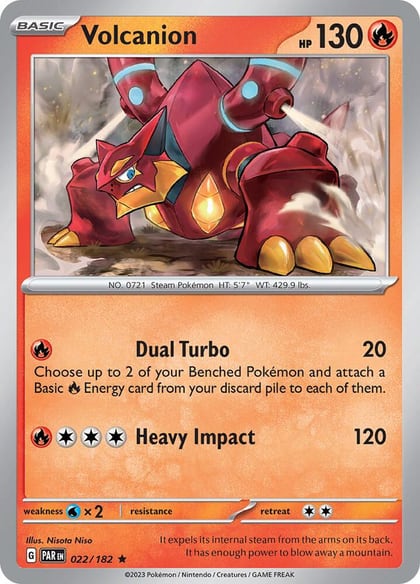 Volcanion, SV04: Paradox Rift 022/182